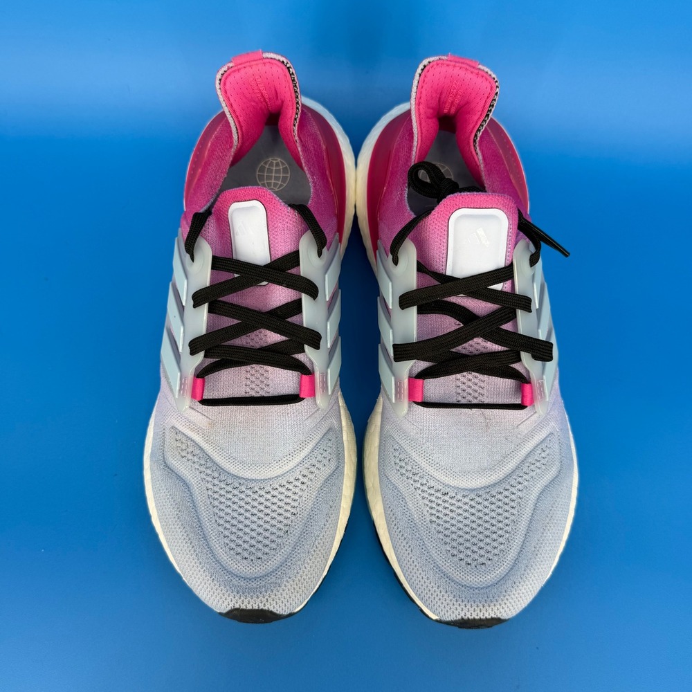 Adidas Ultraboost 22 Womens Running Shoes Pink Blue GX5592 Size 7.5 - Picture 3 of 10